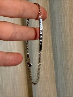 Fendi Roma Silver-Tone Bracelet with box